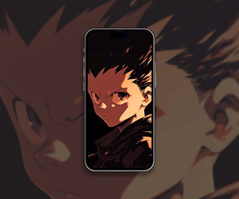 hxh aesthetic gon dark wallpapers collection
