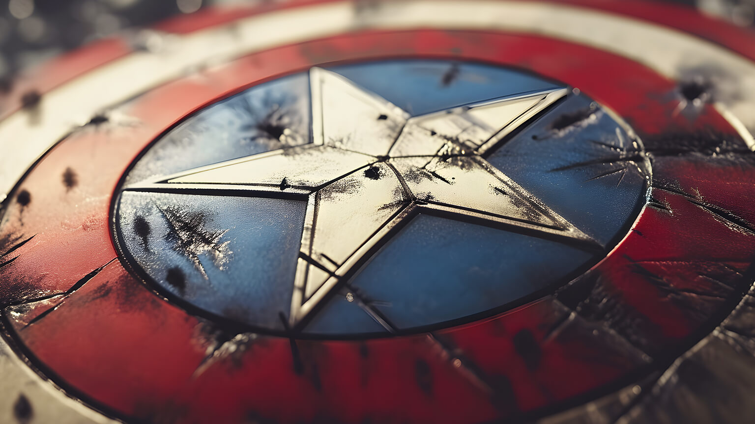 marvel broken captain america shield desktop wallpaper preview