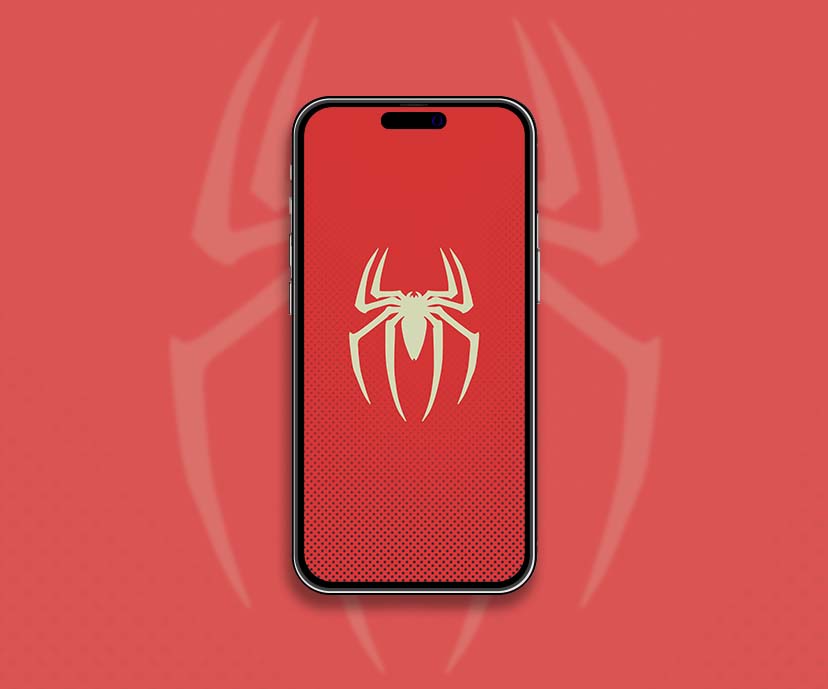 spider man logo red wallpapers collection