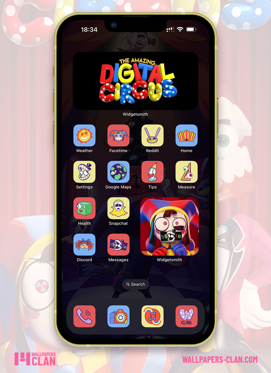 the amazing digital circus app icons pack preview 4