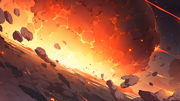 apocalyptic explosion desktop wallpaper cover