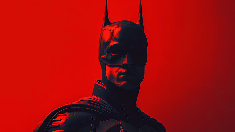 batman robert pattinson red desktop wallpaper cover