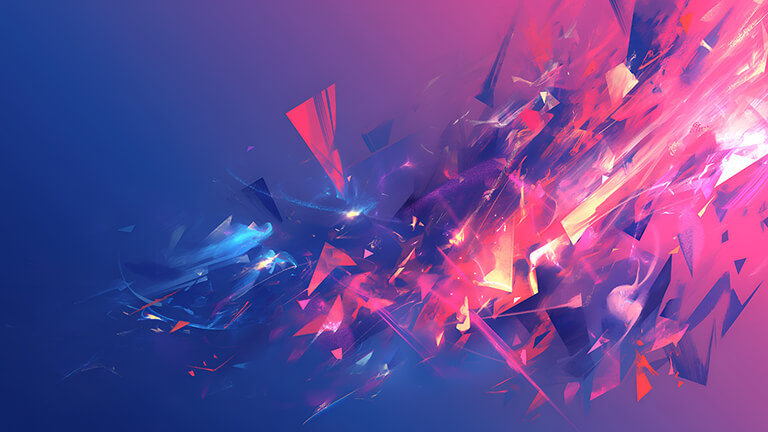 blue pink abstract desktop wallpaper cover
