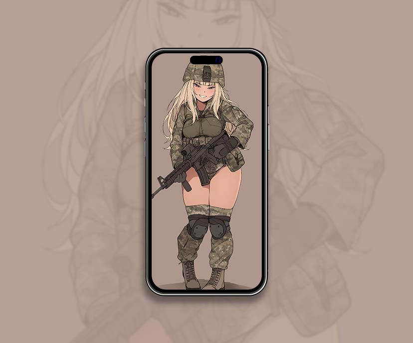 call of duty cute female soldier brown wallpapers collection