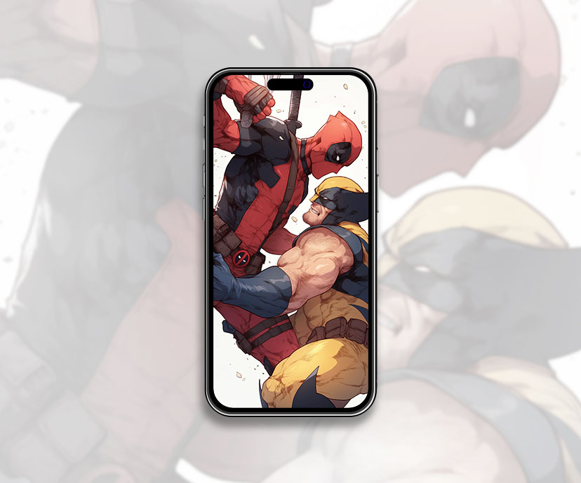 Colección de fondos de pantalla épicos de Deadpool vs Wolverine