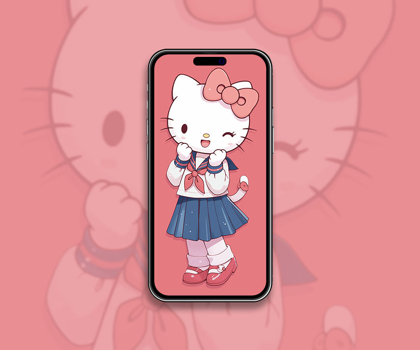 Hello Kitty Collection de fonds d’écran preppy