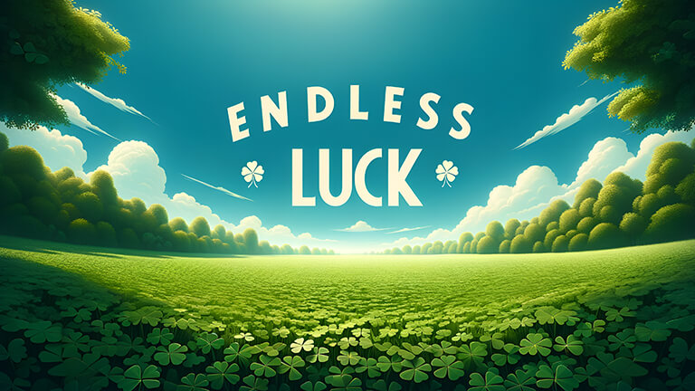 St Patricks jour Endless Luck Couverture de fond d’écran