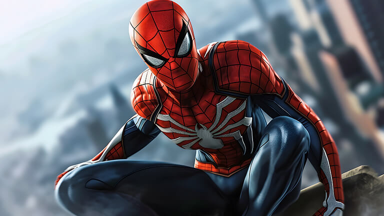 Esthétique Spider Man Blur Couverture de fond d’écran