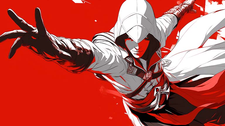 Assassin Creed Ezio Cool Cubierta de fondo de escritorio
