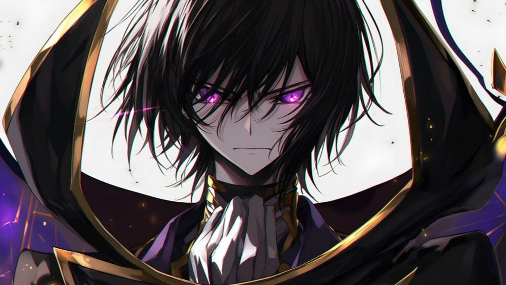 Code Geass Lelouch Purple Eyes Desktop Wallpaper - Free In 4k