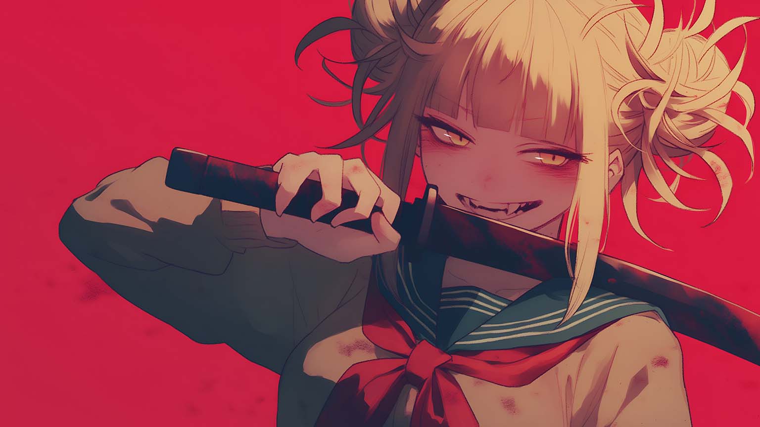 Toga Himiko Anime 4K Wallpaper PC - MHA Desktop Wallpaper HD