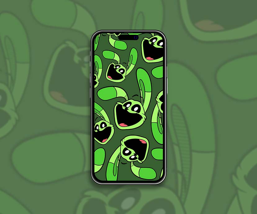 smiling critters hoppy hopscotch pattern wallpapers collection
