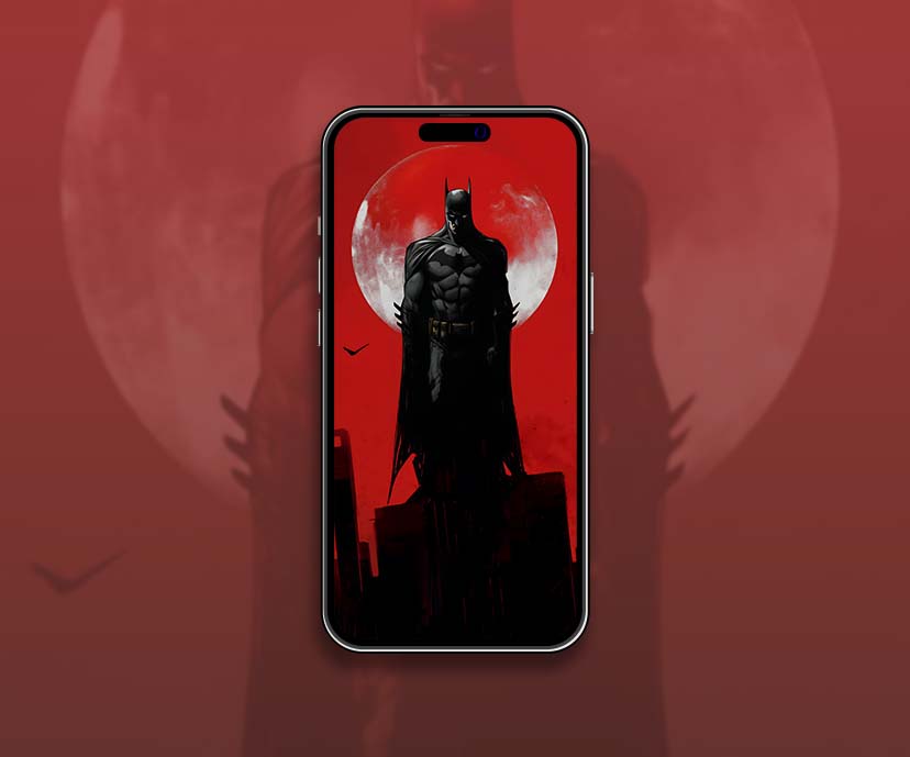 batman dark knight red wallpapers collection