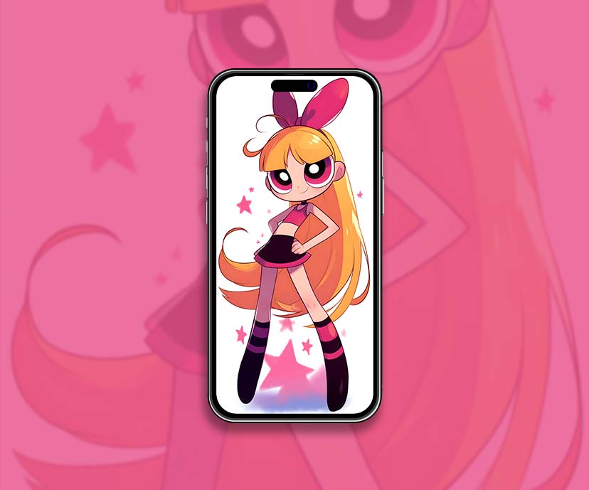 blossom powerpuff girls pose wallpapers collection