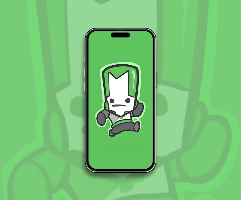 cute castle crashers green knight wallpapers collection
