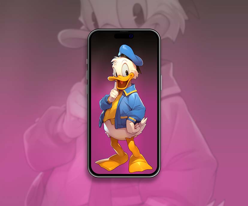 Donald Duck Cute Pose Fonds d’écran collection