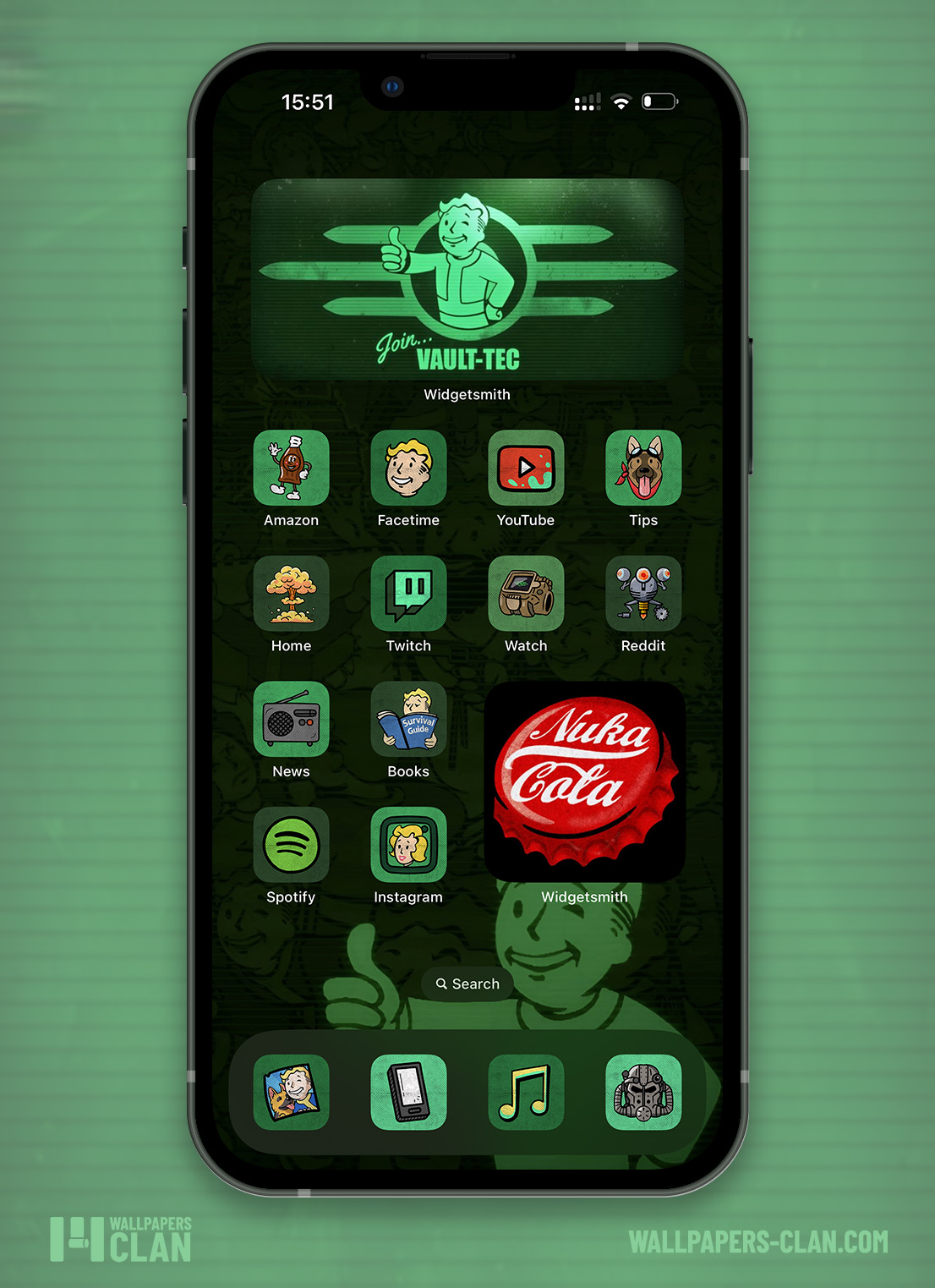 ☢️ Fallout App Icons Pack - Free Download for iOS & Android - Wallpapers  Clan