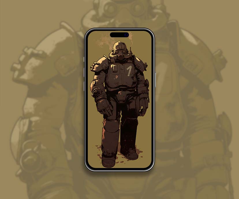 Collection de fonds d’écran d’art Fallout Power Armor