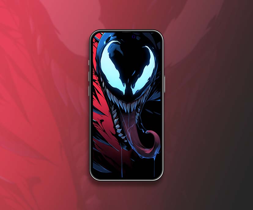 glowing eyes venom wallpapers collection
