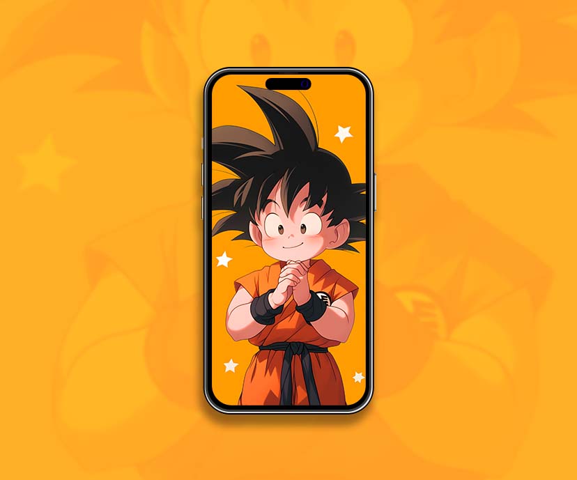 Collection de fonds d’écran étoiles orange de Kid Goku