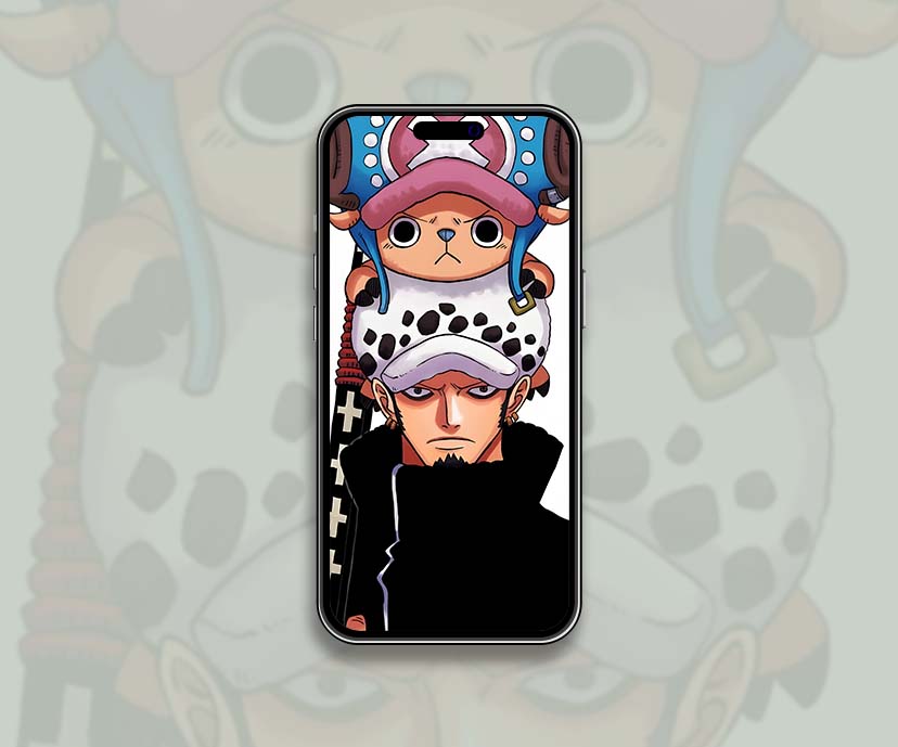 one piece law chopper duo wallpapers collection