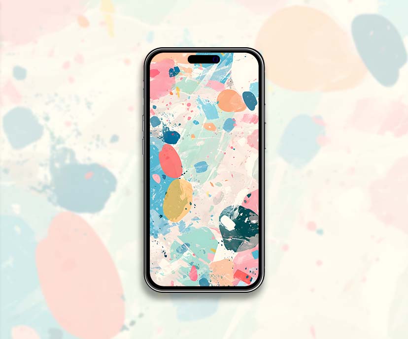 pastel abstract art wallpapers collection
