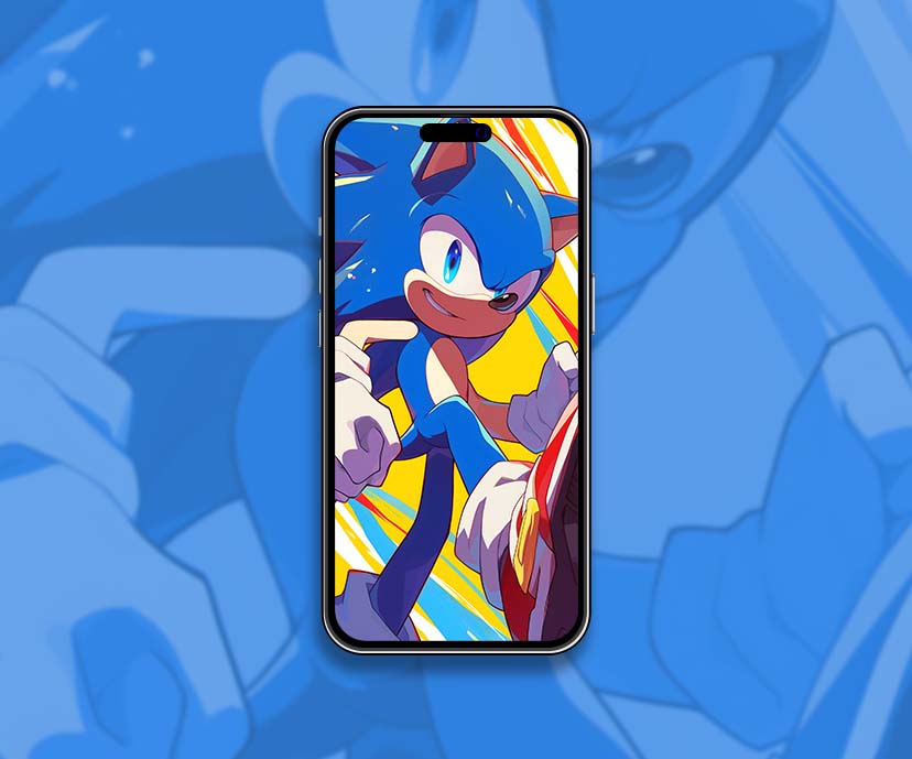 sonic the hedgehog action pose wallpapers collection