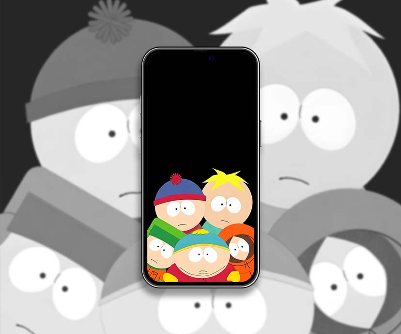 south park black background wallpapers collection