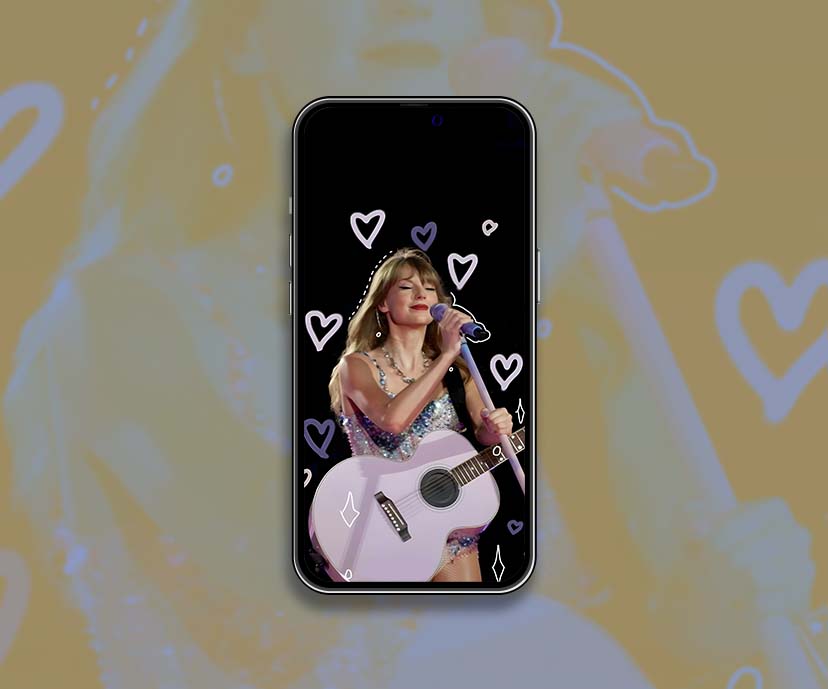 taylor swift singer aesthetic wallpapers collection