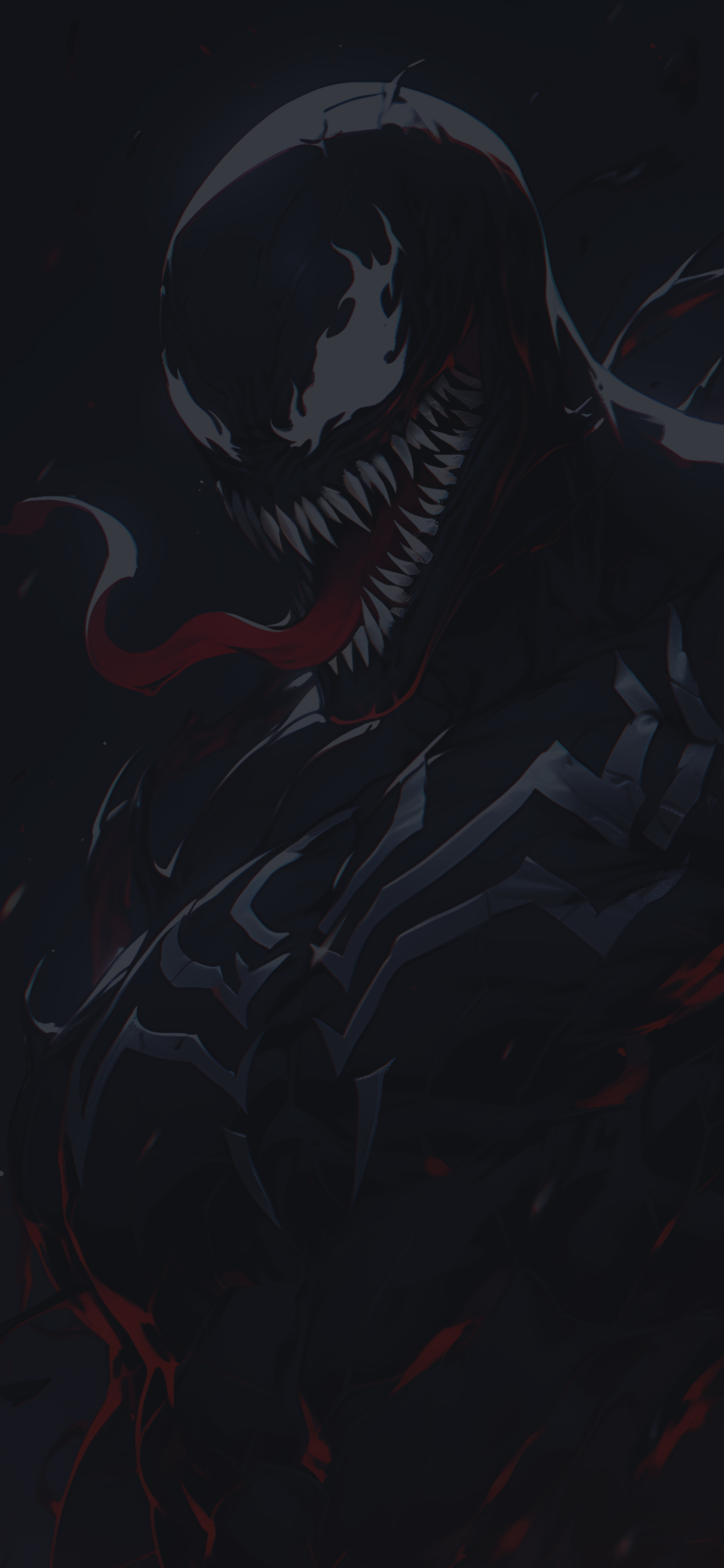 Venom Marvel Villain Aesthetic Wallpapers - Wallpapers Clan Cool Dark ...