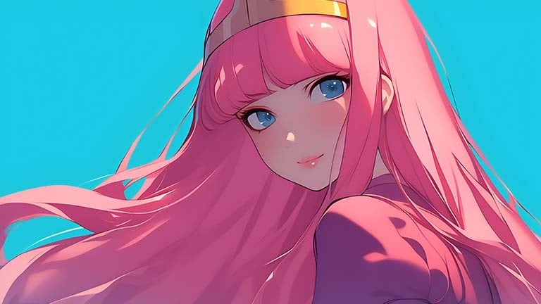 adventure time princess bubblegum desktop wallpaper cover