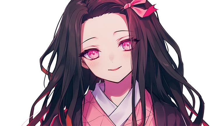 demon slayer awesome nezuko kamado desktop wallpaper cover