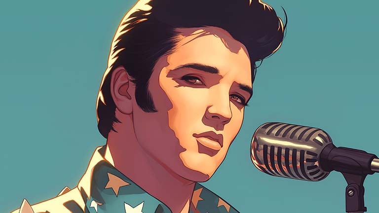 elvis presley clipart wallpaper cover