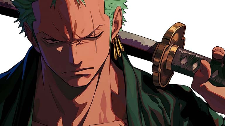 epic zoro clipart white background wallpaper cover