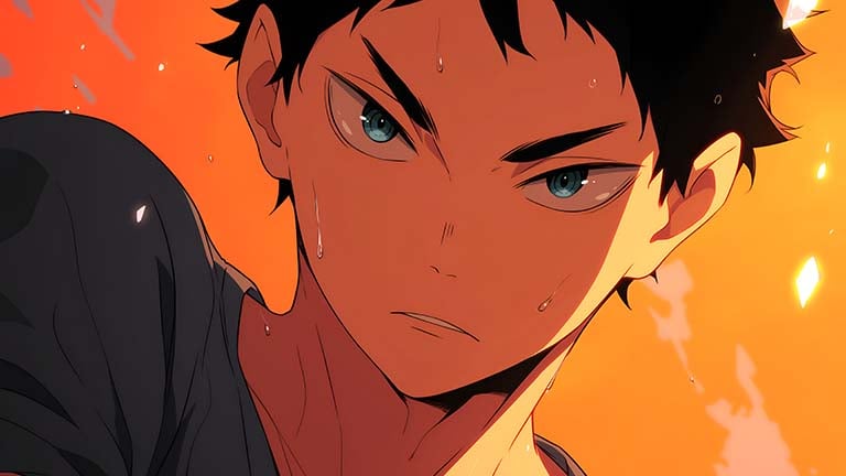 Haikyuu Keiji Akaashi Anime Wallpaper - Download in HD & 4K