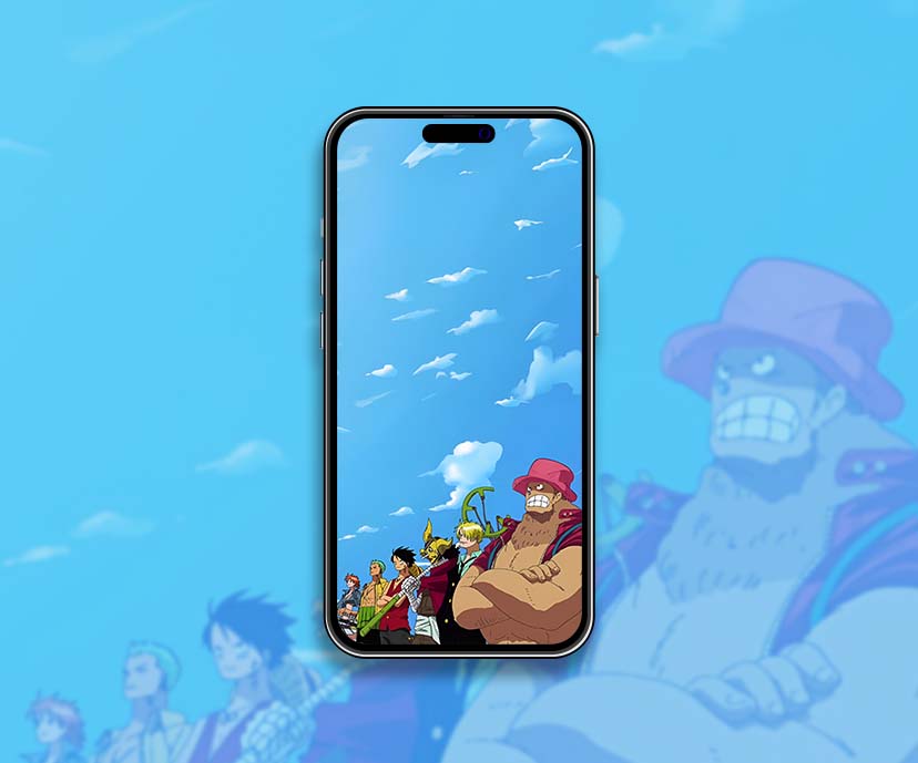 luffy and crew clouds wallpapers collection