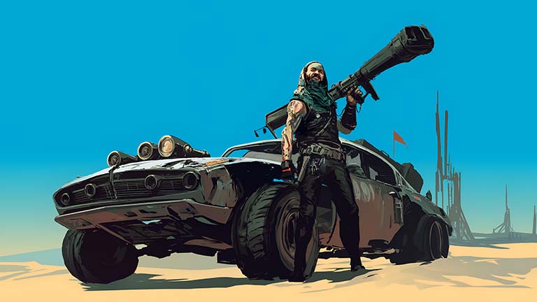 mad max apocalyptic warrior wallpaper cover