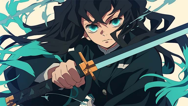 muichiro tokito demon slayer cool desktop wallpaper cover