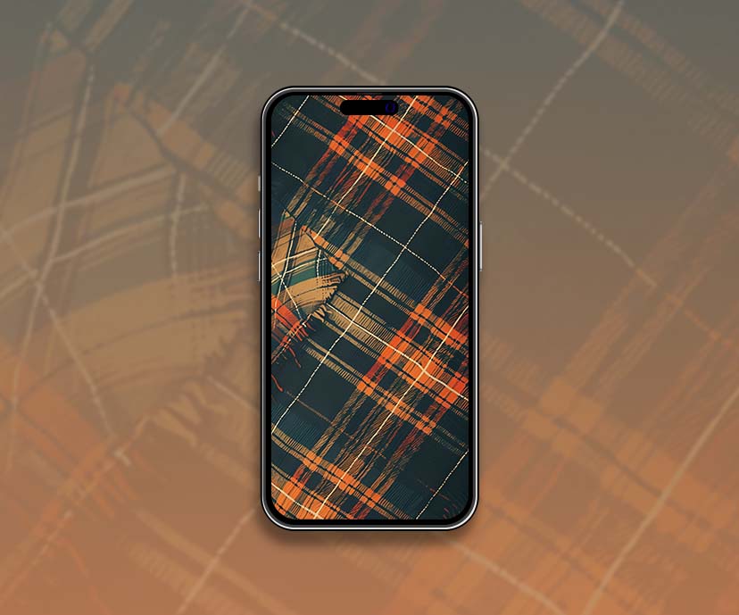 plaid pattern aesthetic wallpapers collection