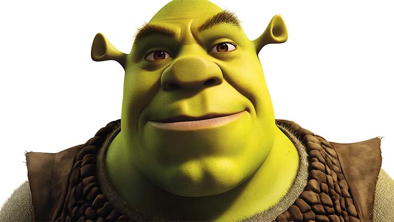 shrek close up face desktop wallpaper cover
