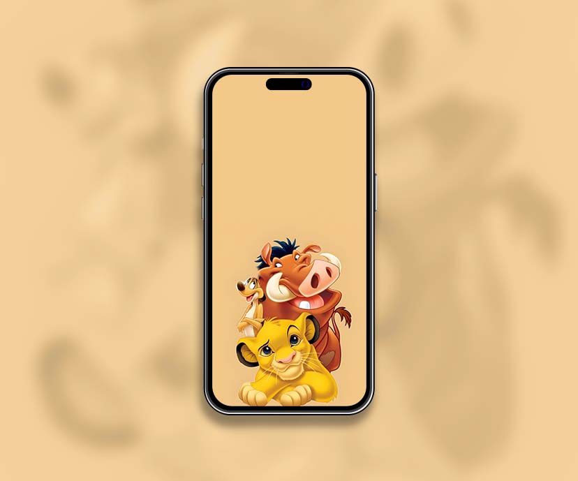 simba and timon and pumbaa wallpapers collection