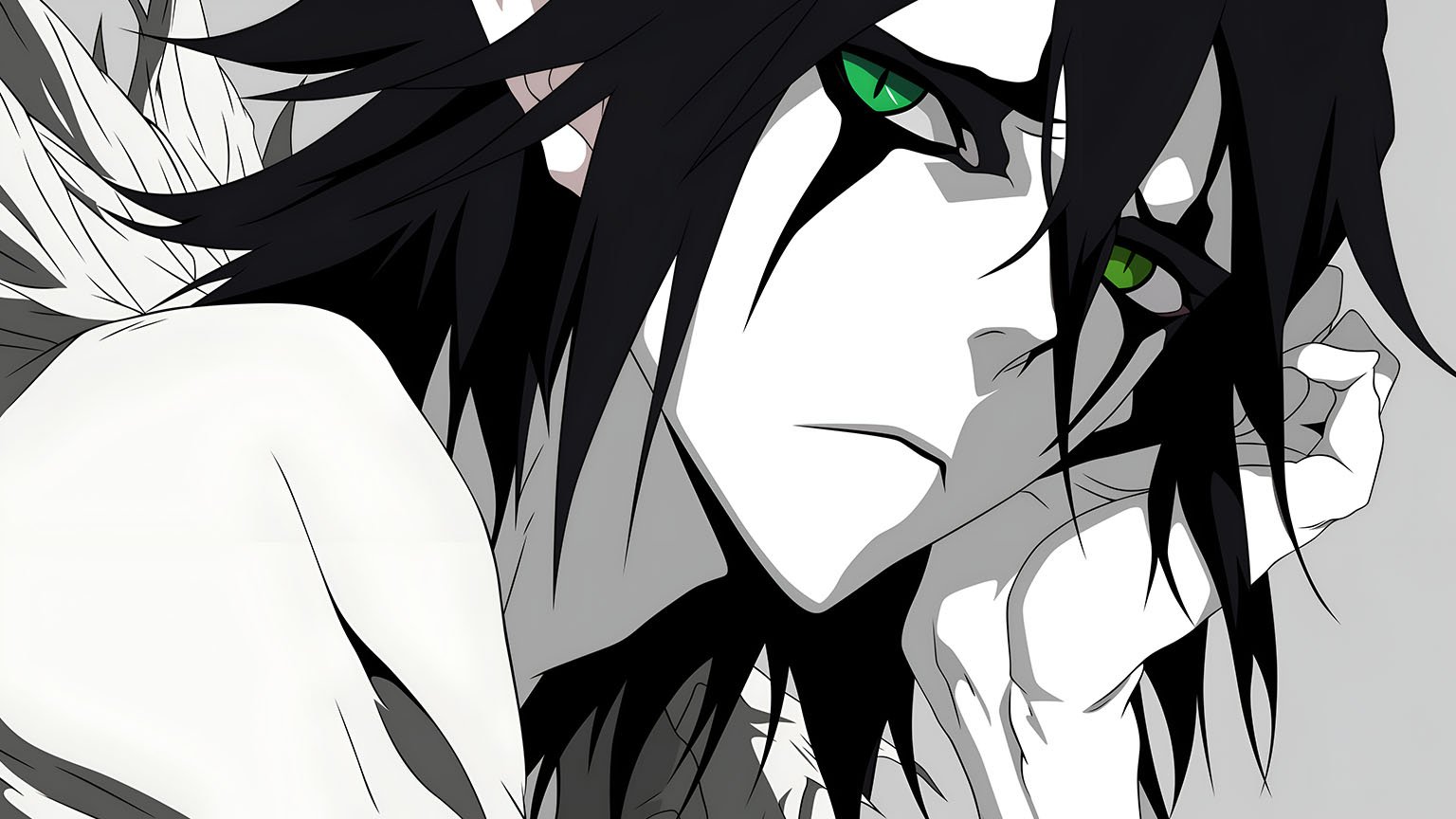 <b>ulquiorra</b> bleach green eyes desktop wallpaper preview.