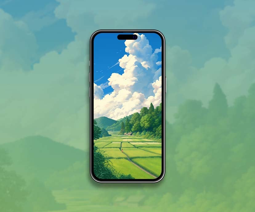 ghibli countryside serenity wallpapers collection