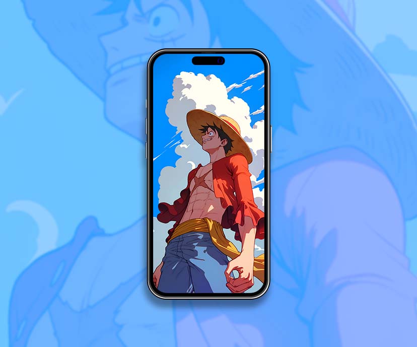 one piece luffy straw hat pirate wallpapers collection