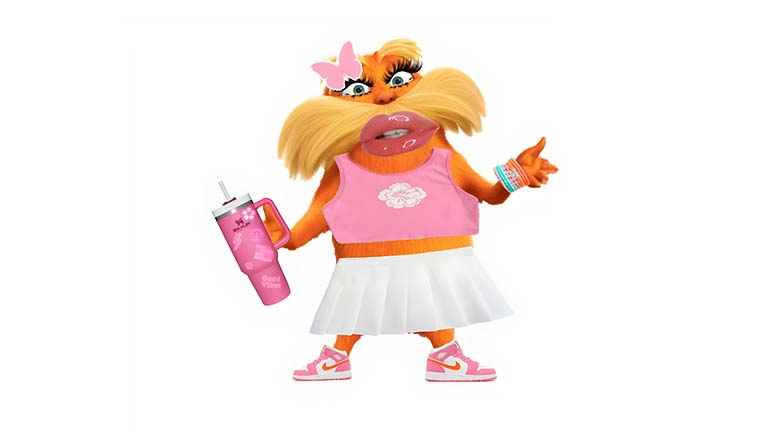 preppy lorax pink dress desktop wallpaper cover