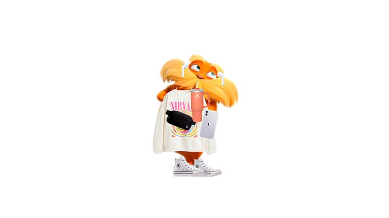 preppy lorax vibe desktop wallpaper cover