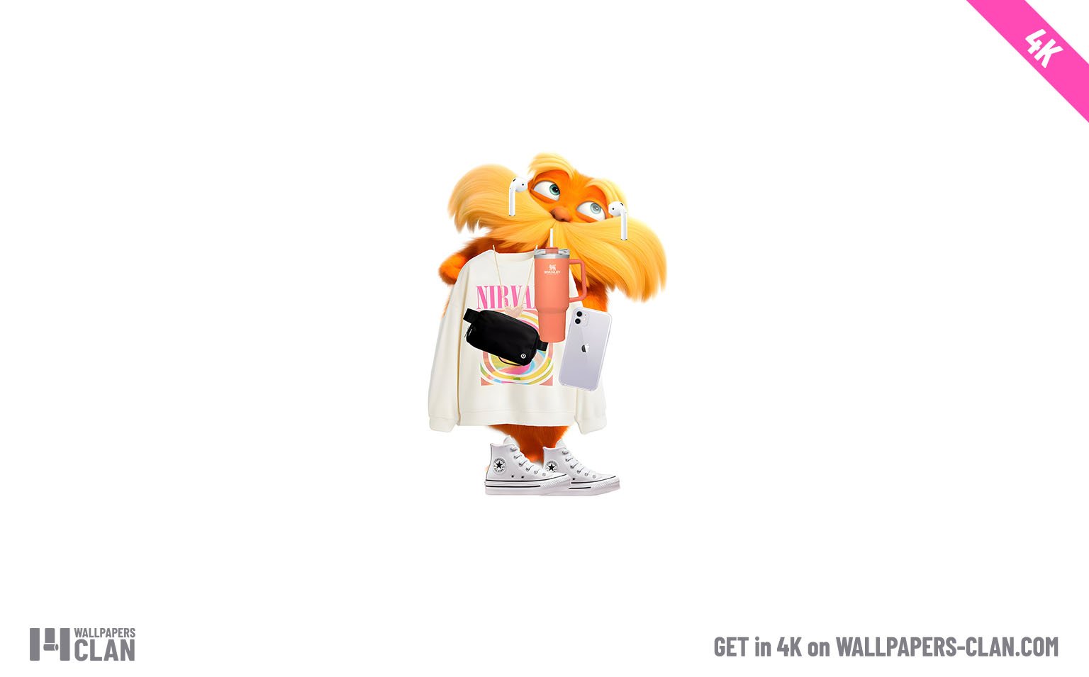 Preppy Lorax Vibe Desktop Wallpaper - Download in HD & 4K