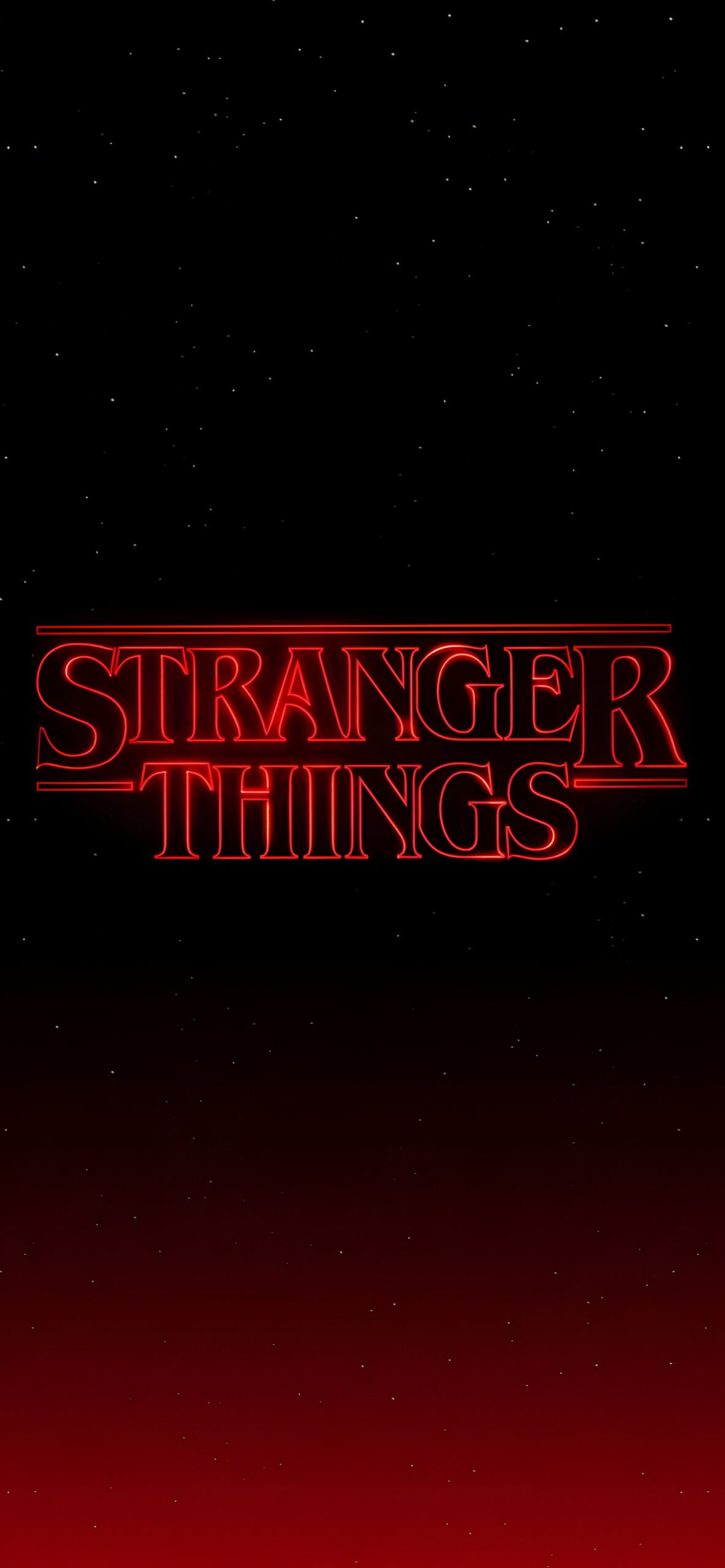 Stranger Things Logo Dark Wallpapers - Scary Aesthetic Wallpapers