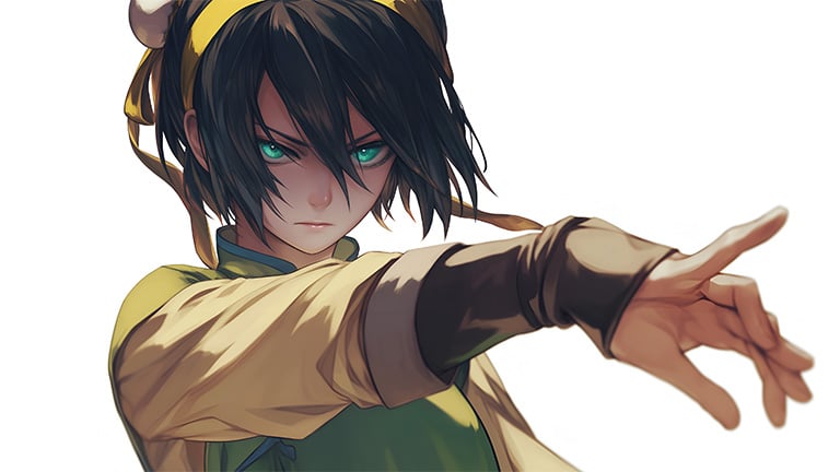 toph beifong avatar desktop wallpaper cover