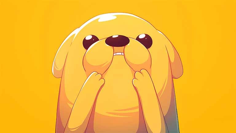 funny jake adventure time cute yellow desktop wallpaper cover